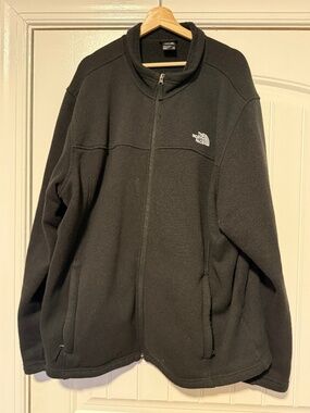 The North Face Men’s Black Full Zip Fleece Jacket XXXL